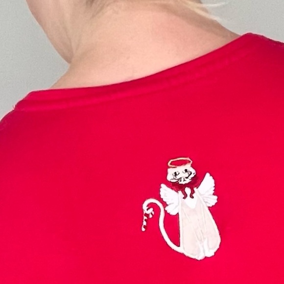 Ugly Christmas Sweater with Cats - Picture 3 of 5